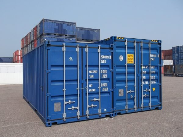 20 ft. high cube containers