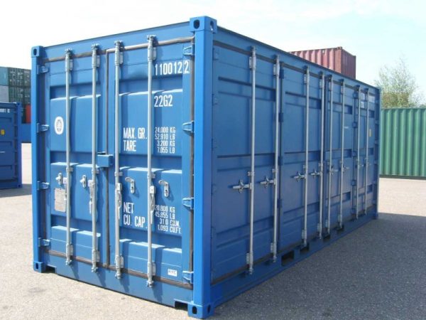 20 ft. full side container