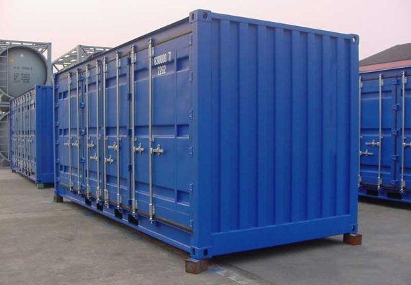 20 ft. full side container
