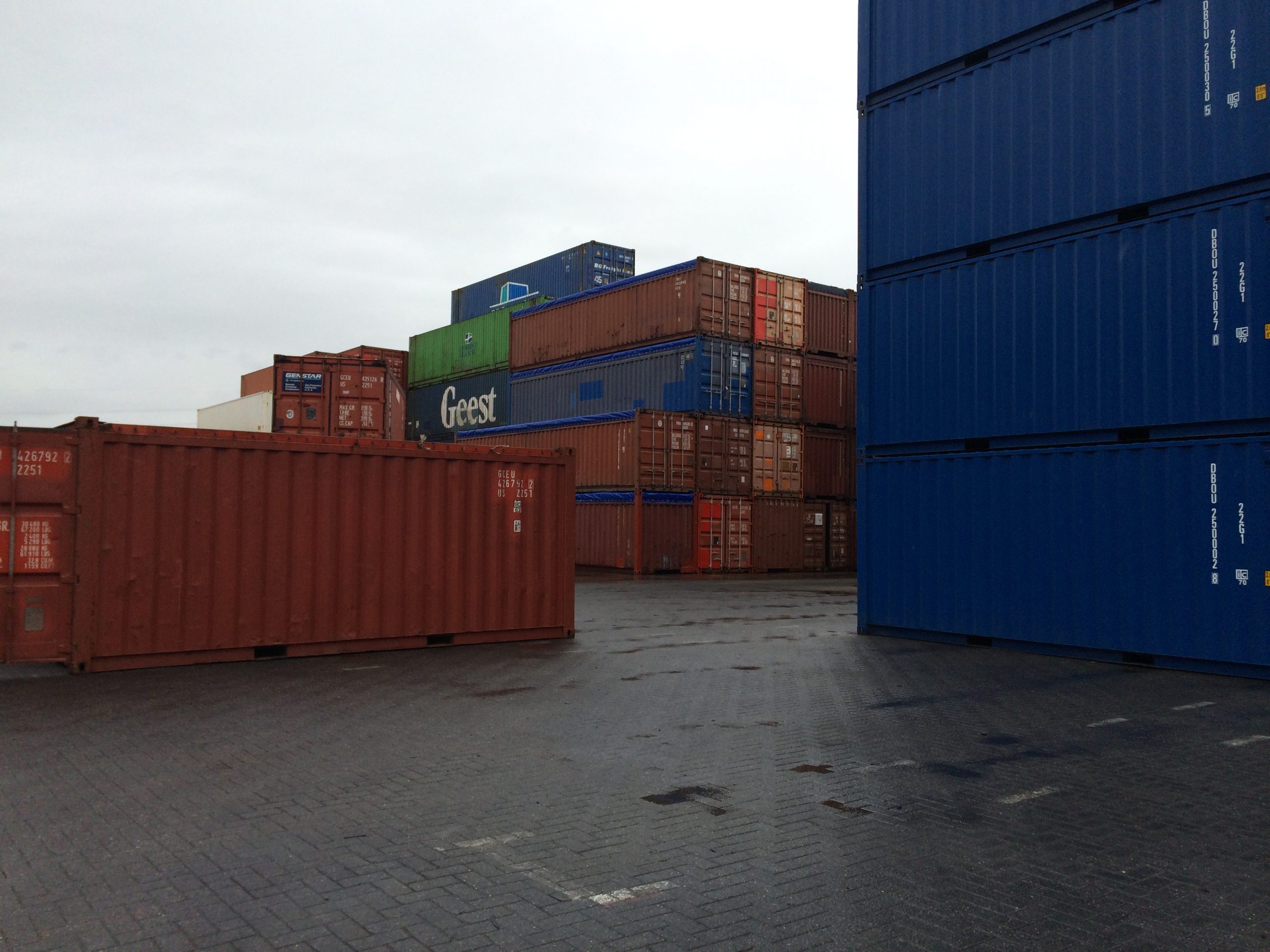 BCT containers verschepen